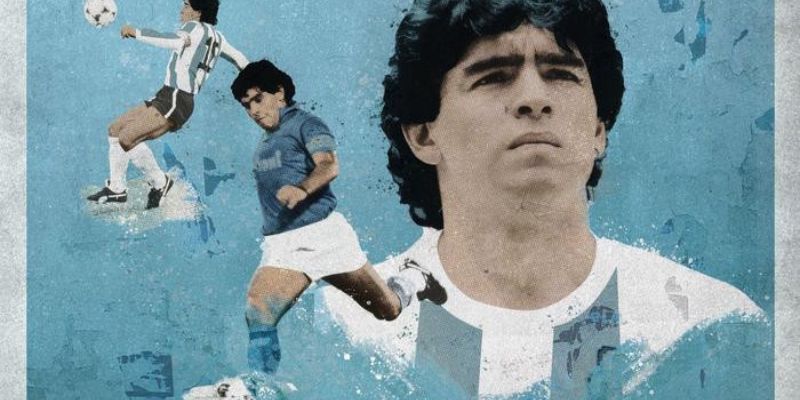 Diego Maradona- Top 10 cầu thủ xuất sắc của bóng đá thế giới